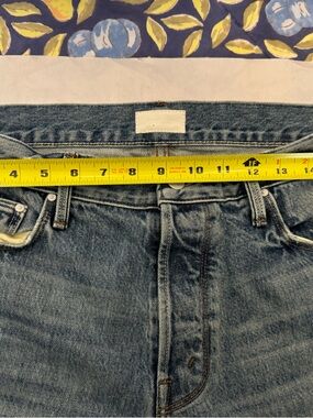 Mother Men's Button Fly  Blue Denim Jeans 34/30